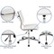 Flash Furniture White LeatherSoft Office Chair BT-20595M-NA-WH-GG - alternate 3